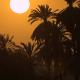 Descripción: Puesta de sol en el Nilo